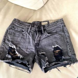 ALL SAINTS | distressed jean shorts